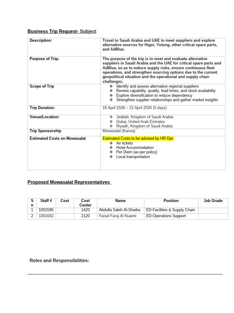 KSA - UAE BT Form With Track Changes | PDF | Riyadh | United Arab Emirates