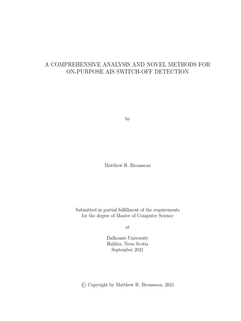 Matthew b Rousseau 2021 | PDF