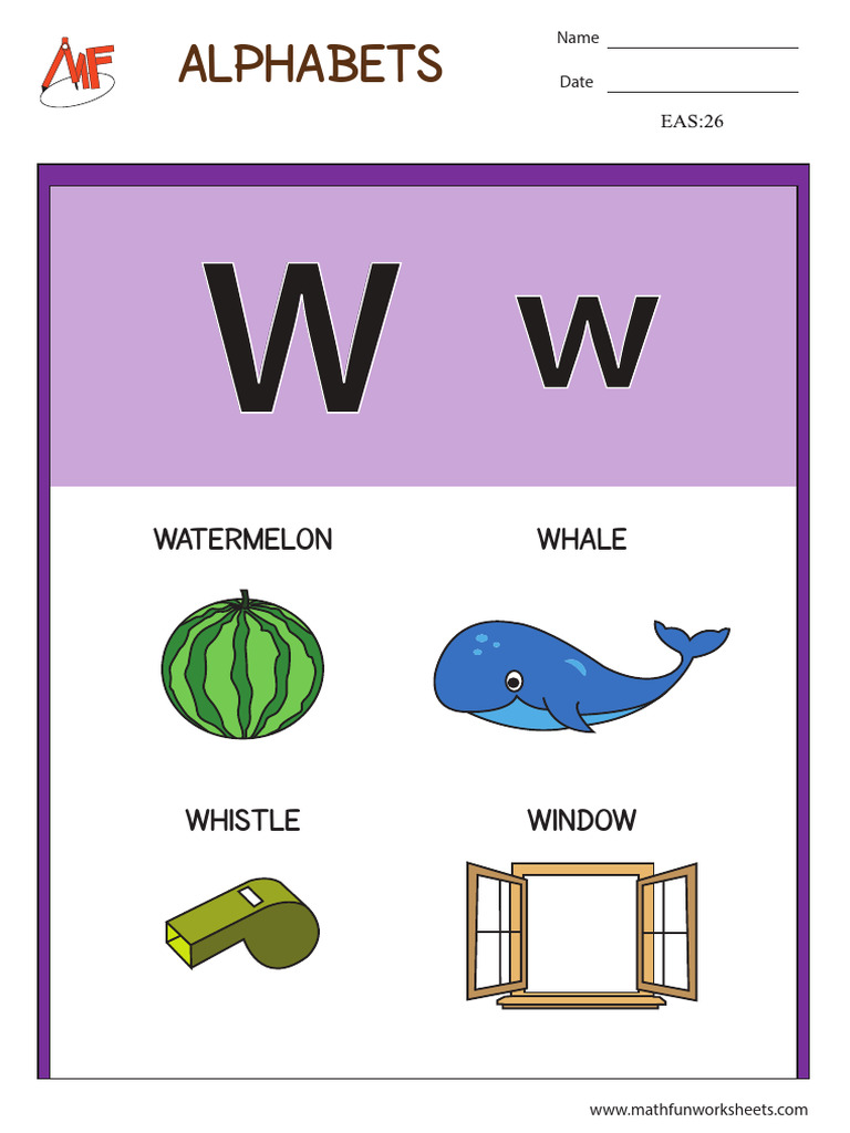 Letter W | PDF