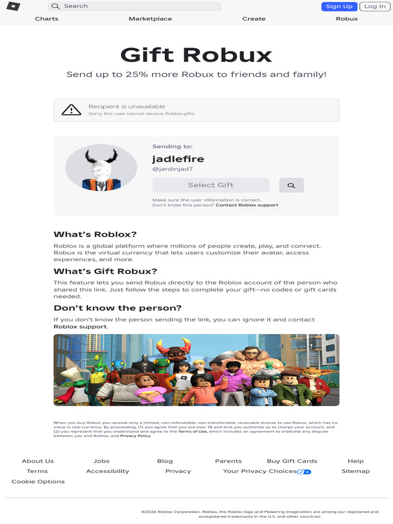 Roblox | PDF | Privacy
