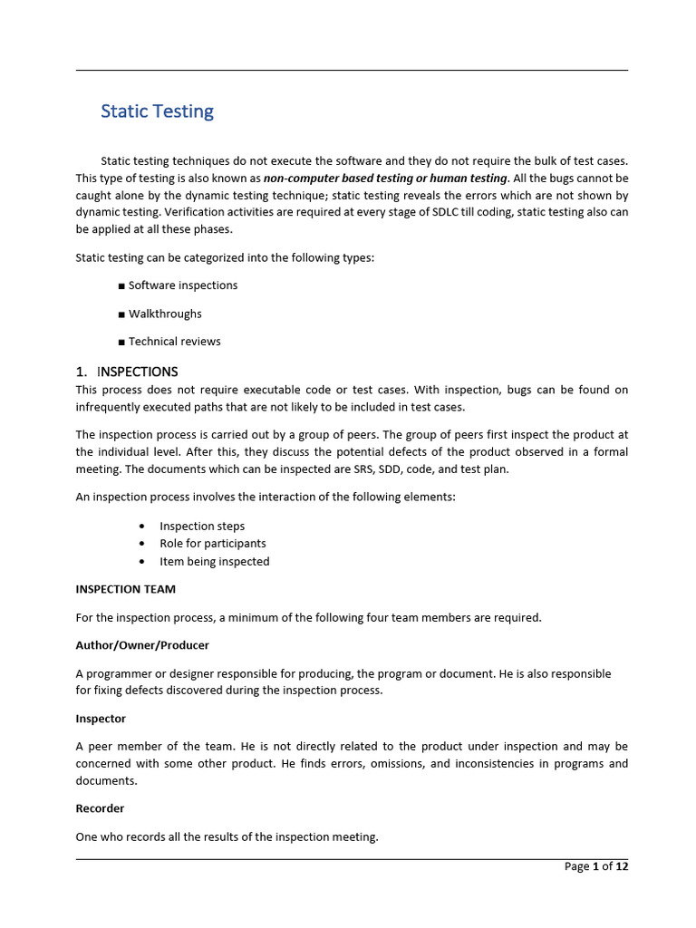 ST Rev 21 Short Notes Unit III | PDF | Software Testing | Software ...