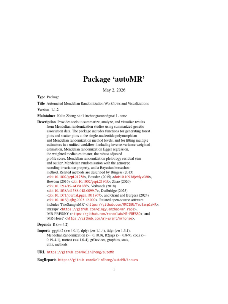 autoMR | PDF | File Format | Computing