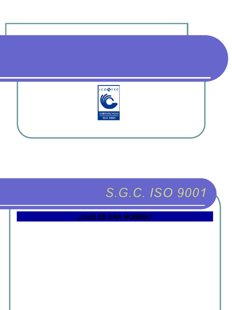1-Fundamentos ISO 9001 | PDF | Calidad (comercial) | Sistema de manejo ...