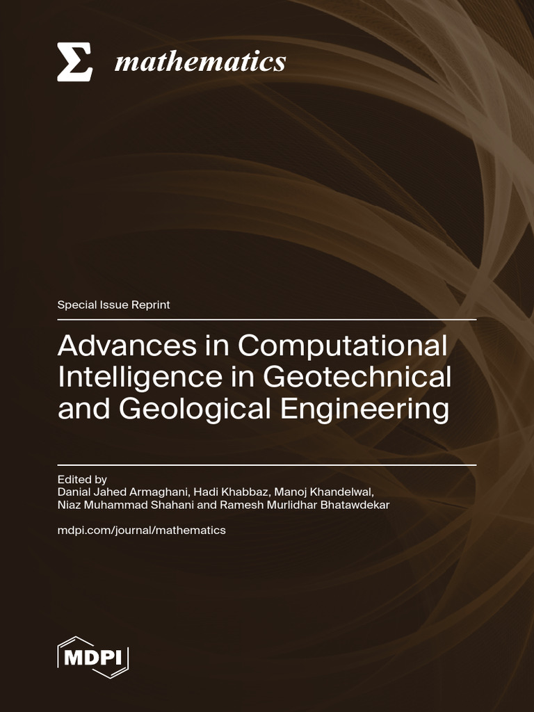 Advances in Computational Intelligence in Geotechnical and Geological ...