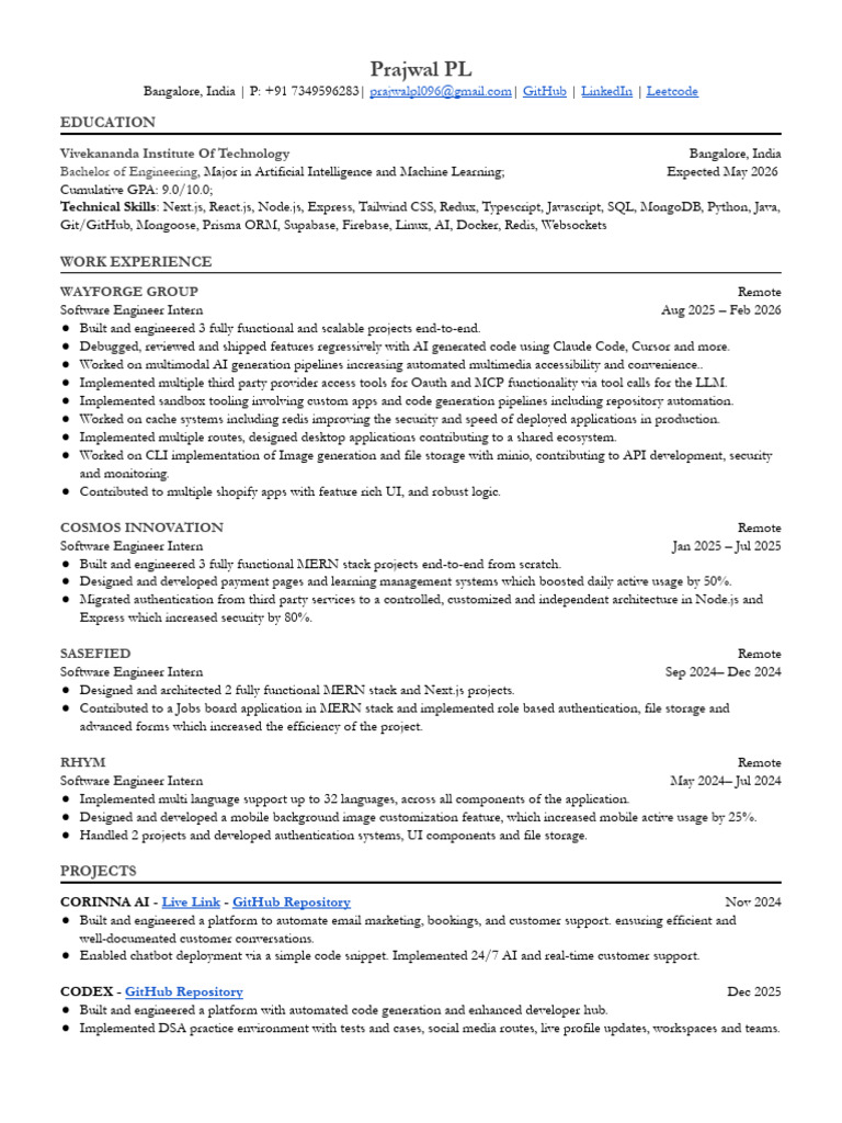 New Resume | PDF | Artificial Intelligence | Intelligence (AI) & Semantics