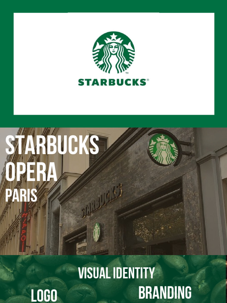 Starbucks Opera Paris Visual Identity | PDF