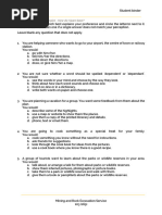 VARK Learning Style Questionnaire | PDF | Learning Styles | Cognition
