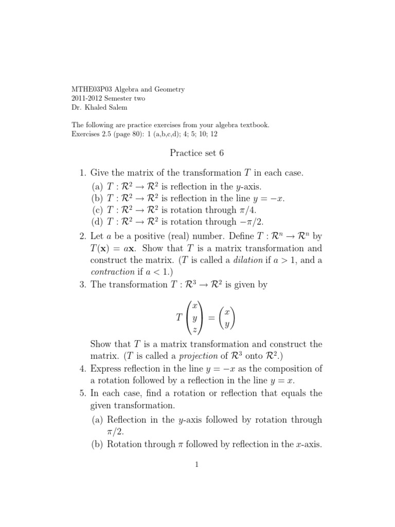 Practice Set 6 | PDF