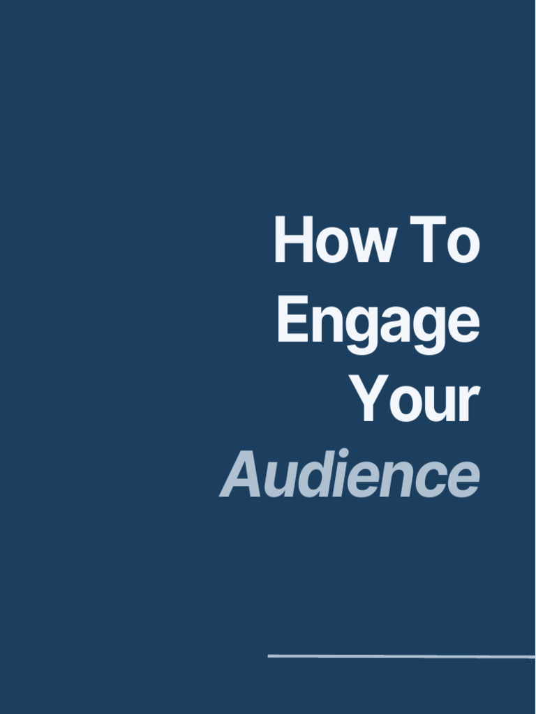 How Engage With Your_20260503_194441_0000 | PDF