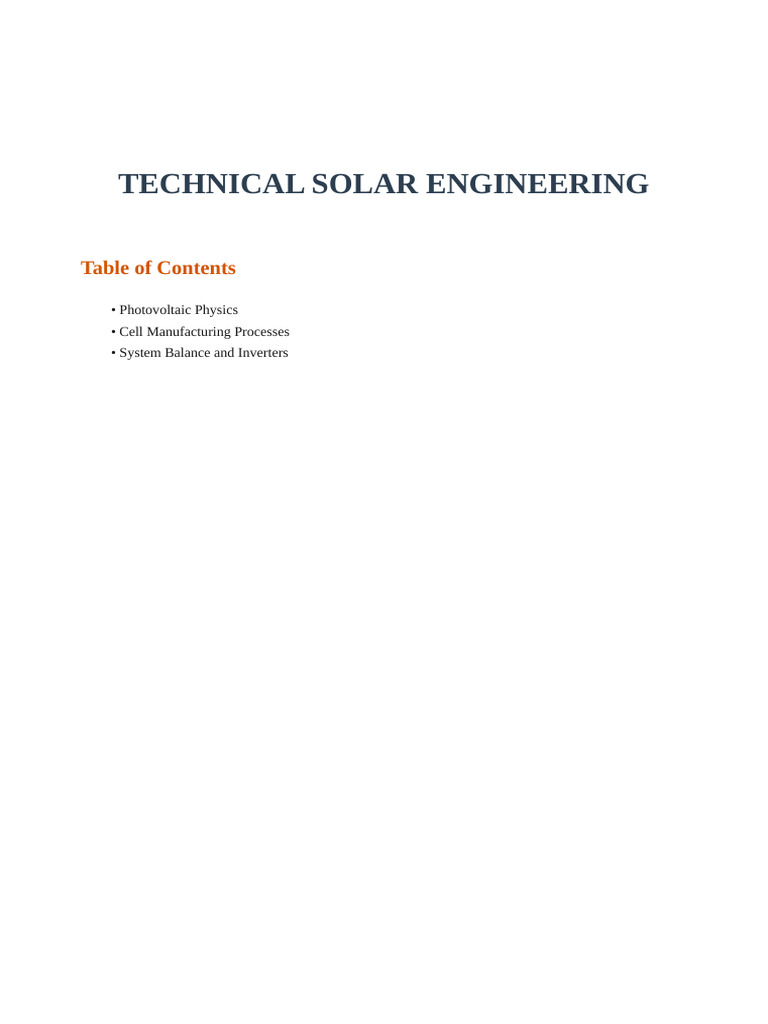 Solar Power Reports 1 4 | PDF | Solar Cell | Photovoltaics