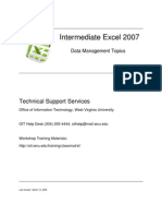 2007 in Termed Excel