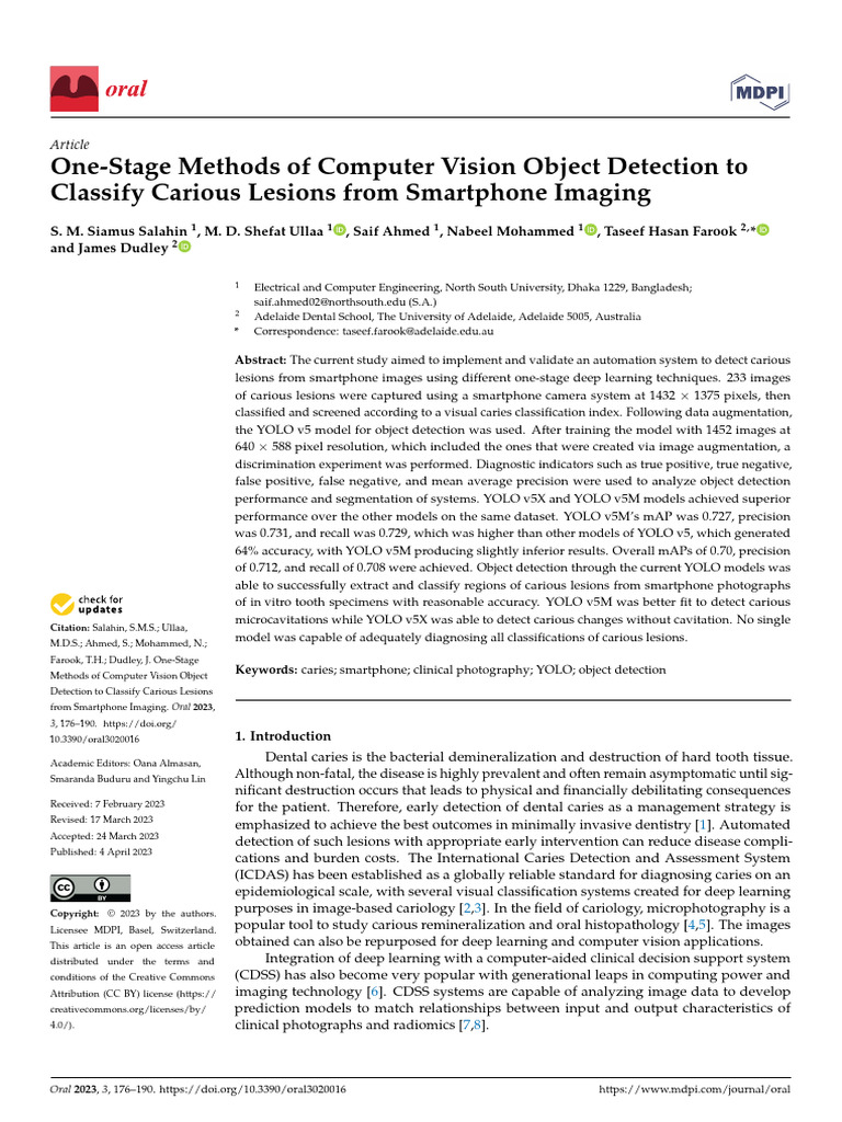 One-Stage Methods of Computer Vision Object Detection to Classify ...
