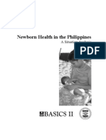 Newborn Health in The Philippines A Situation Analysis
