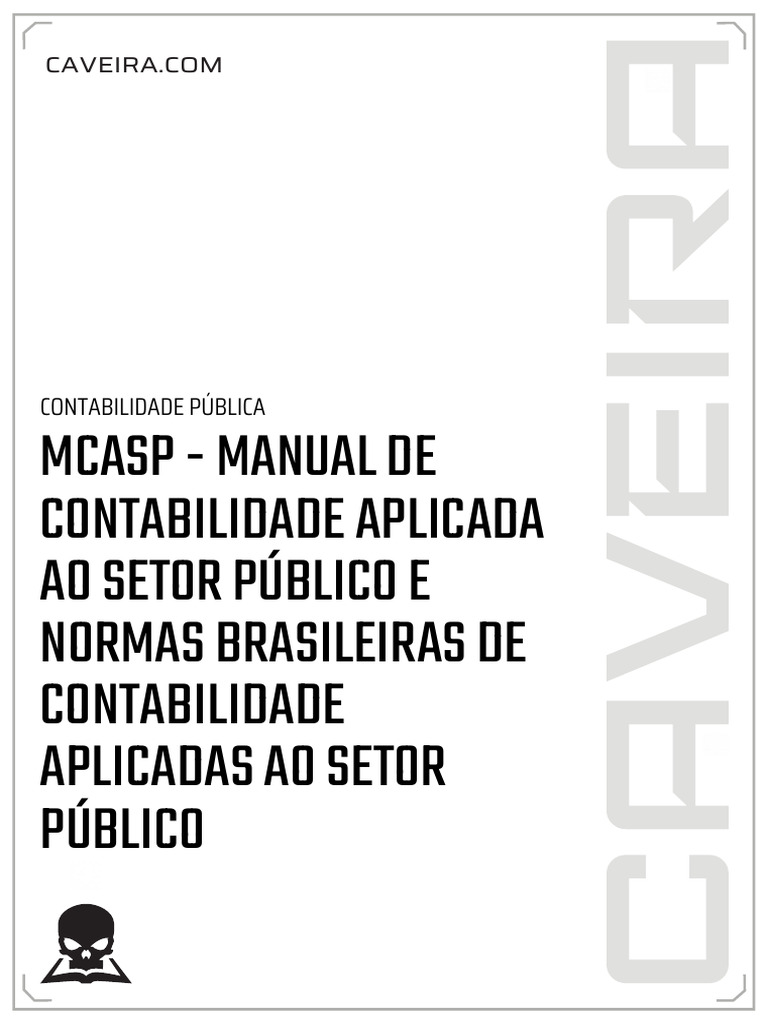 MCASP - Manual de Contabilidade Aplicada Ao Setor Público e Normas ...