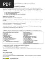 NMC Reflective Discussion Form Template | PDF
