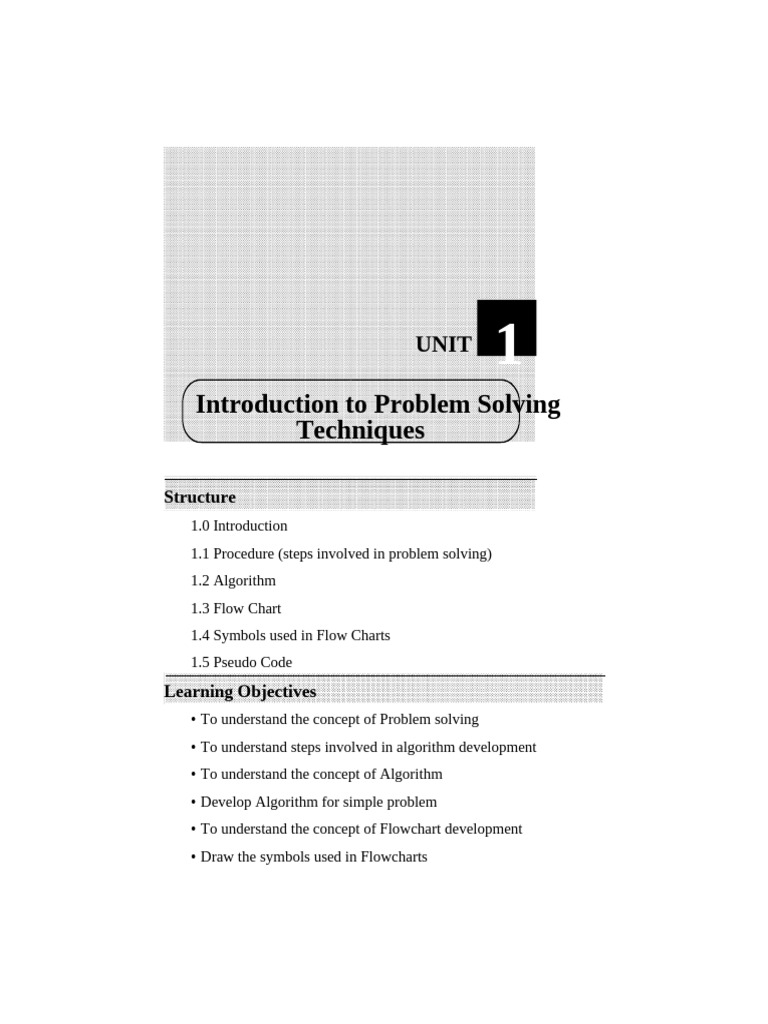 COS 102 Problem Solving Technique | PDF | Integer (Computer Science ...