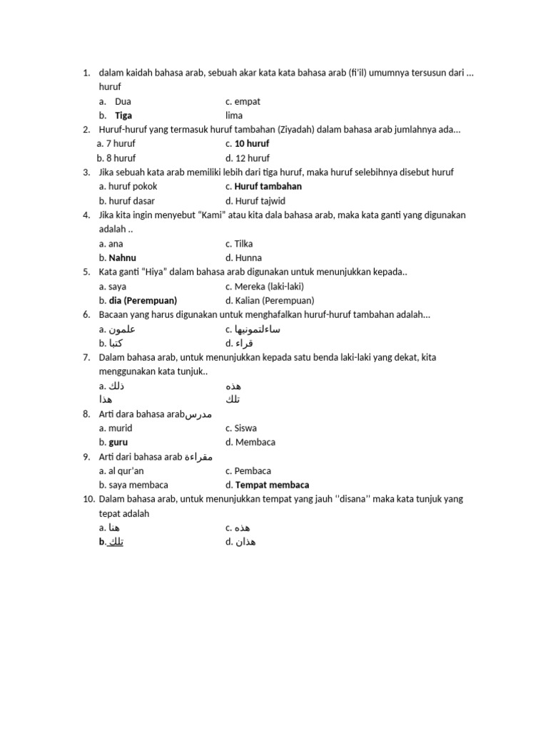 midle Sem 2 IX | PDF