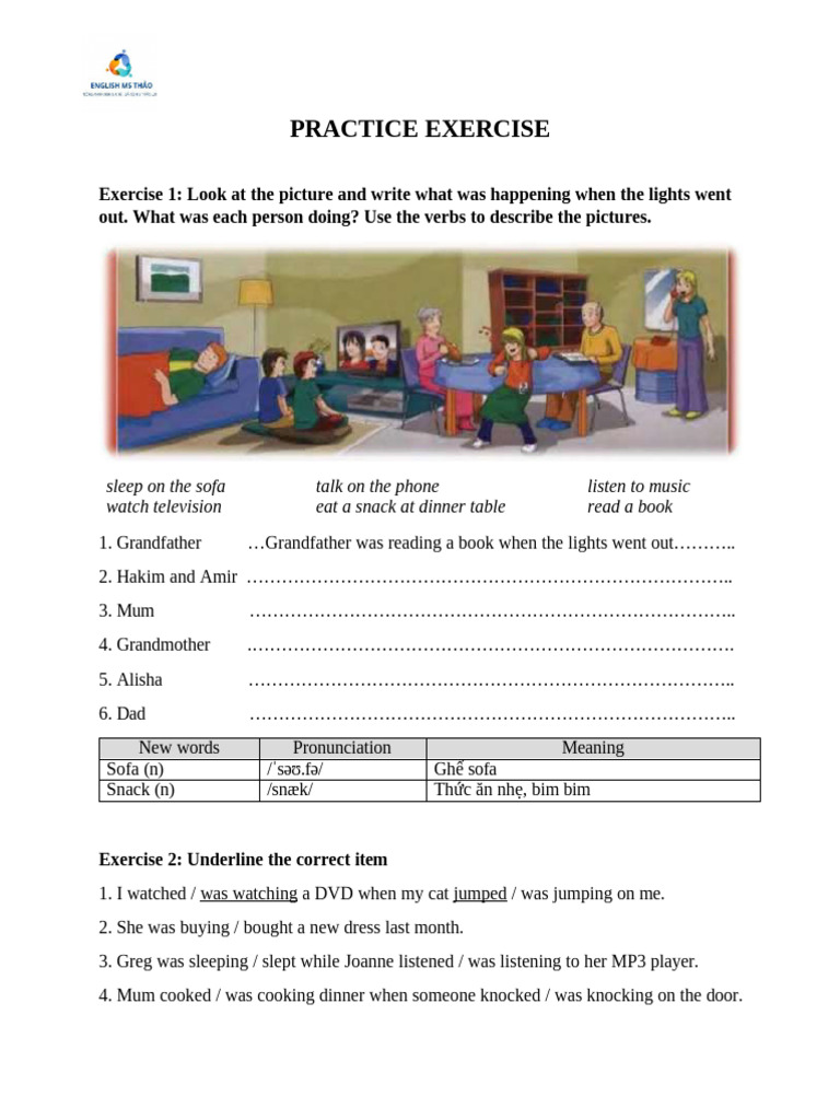 Lesson 6 - Practice Exercises(Optional) | PDF