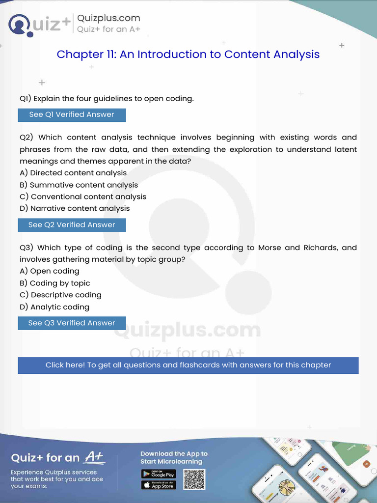Explain the Four Guidelines to Open Coding | PDF | Concept ...