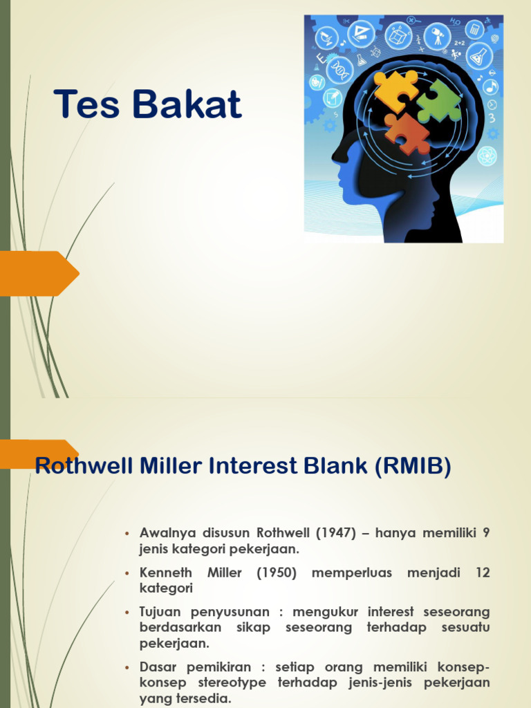 Tes bakat | PDF