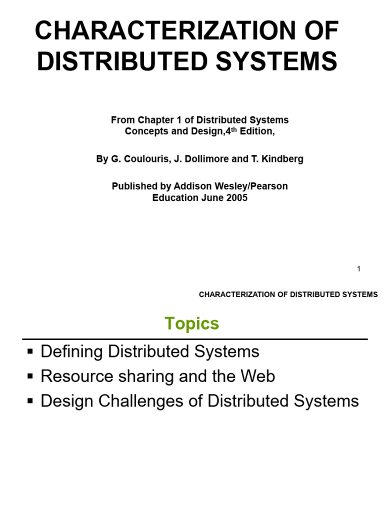 Distrubuted System | PDF | Distributed Computing | Computer Network