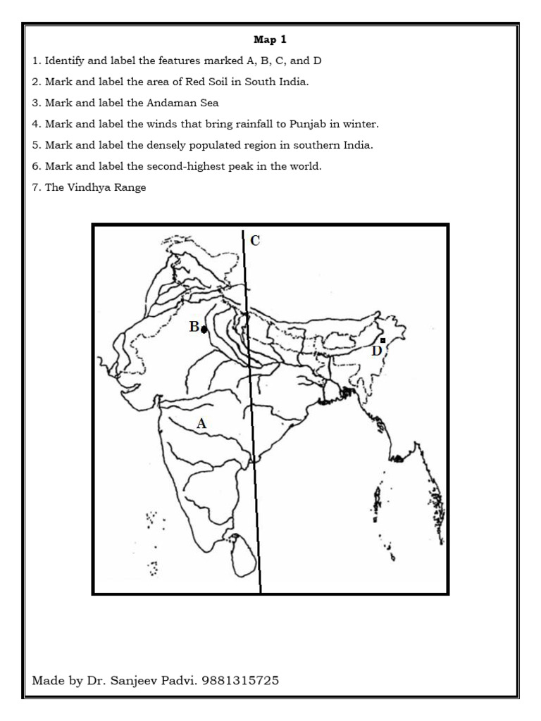x Sample Map for 2027 Exam | PDF