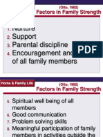 Characteristics of Effective Families