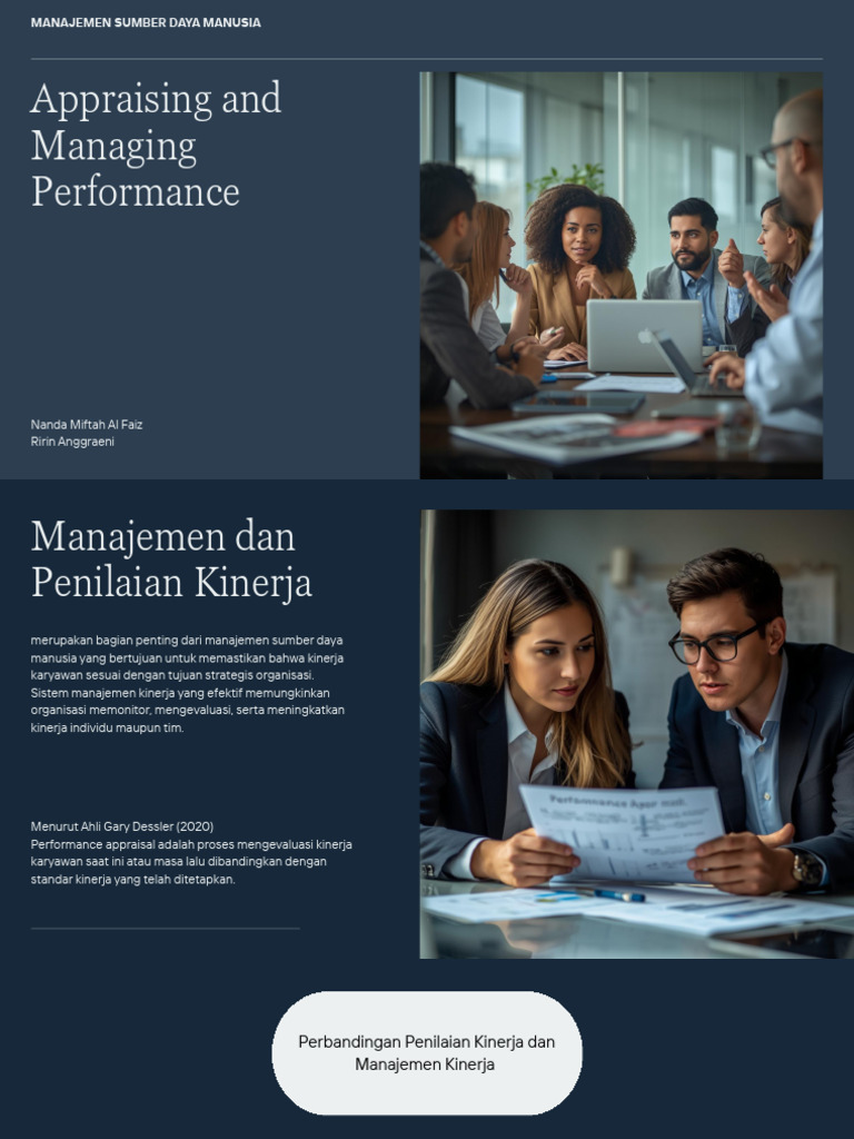 Appraising and Managing Performance | PDF