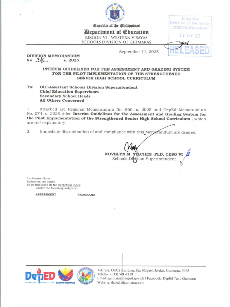 Pilot Testing of SHS New Corruciulum DO74 | PDF