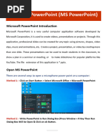 Microsoft PowerPoint 2003 Guide | PDF | Microsoft Power Point | Point ...