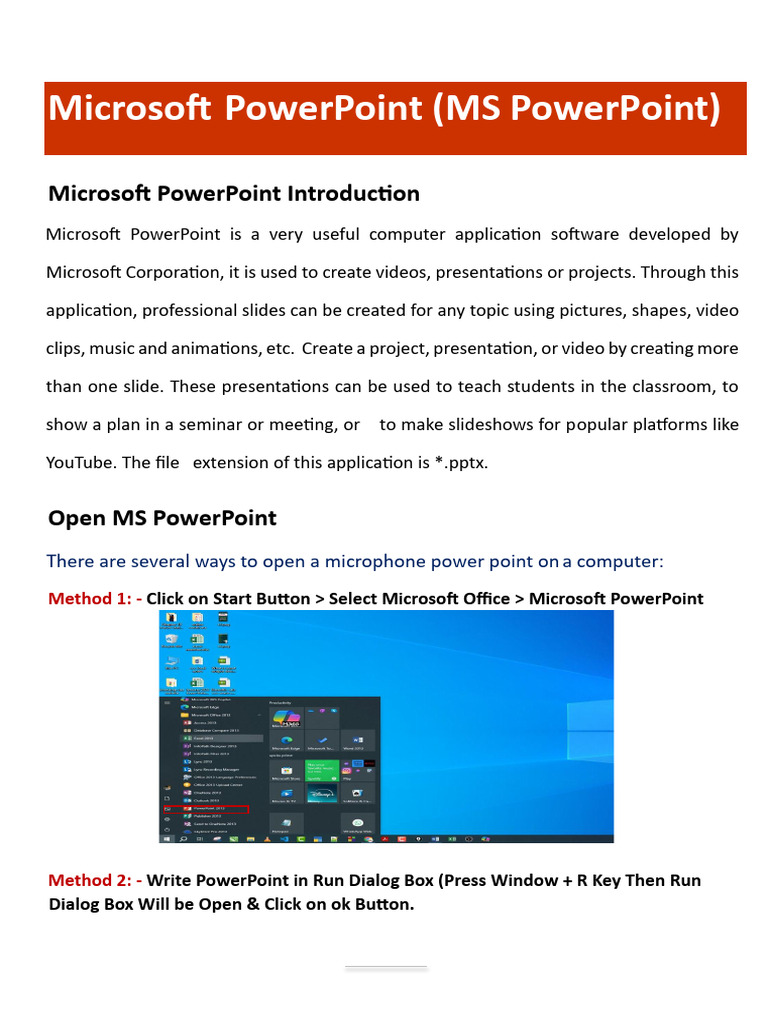 Microsoft PowerPoint | PDF | Window (Computing) | Hyperlink