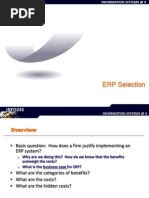 ERP Rationale