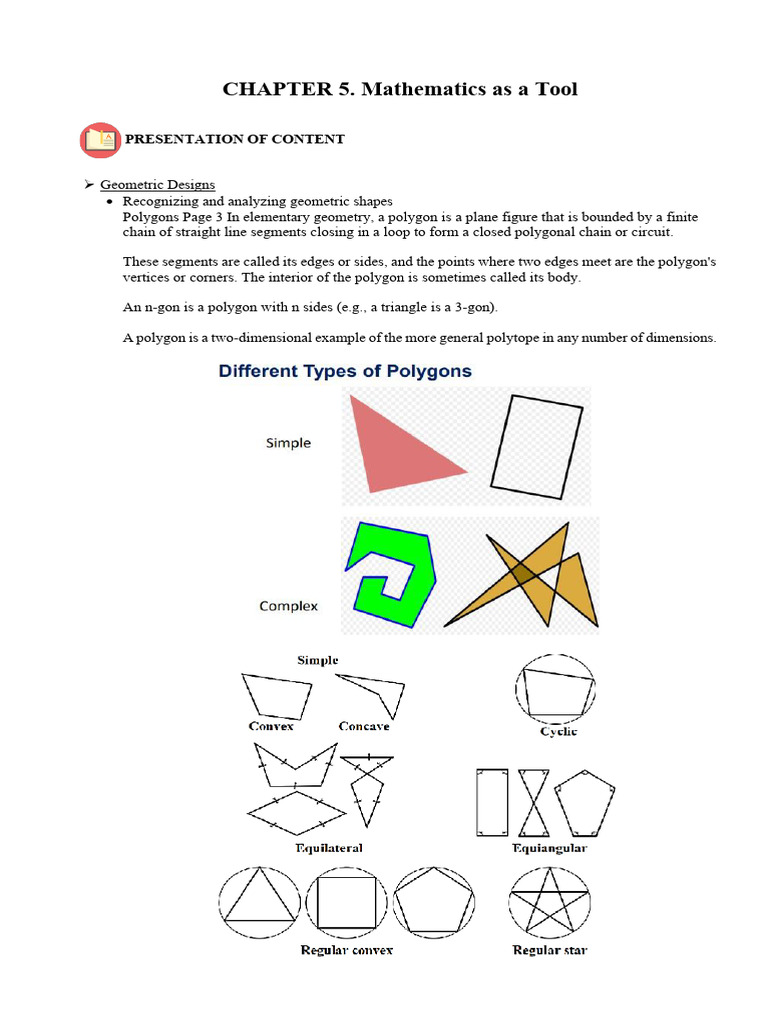 Chapter 5 With Assessment 10 | PDF | Shape | Geometry