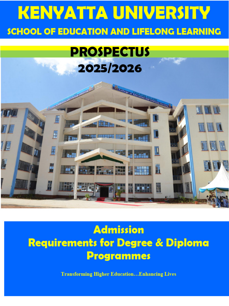PROSPECTUS_2025_2026 | PDF | Academic Degree | Bachelor's Degree