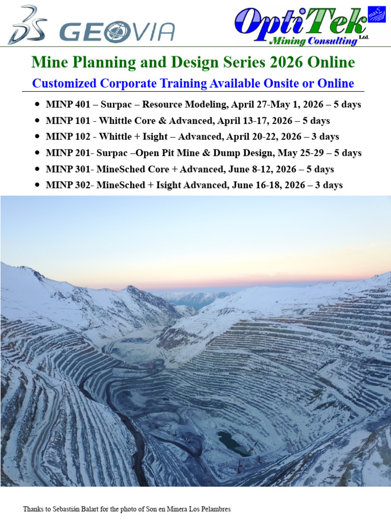 Mine Planning and Design Series-Americas_ver01.PDF | PDF | Mining ...