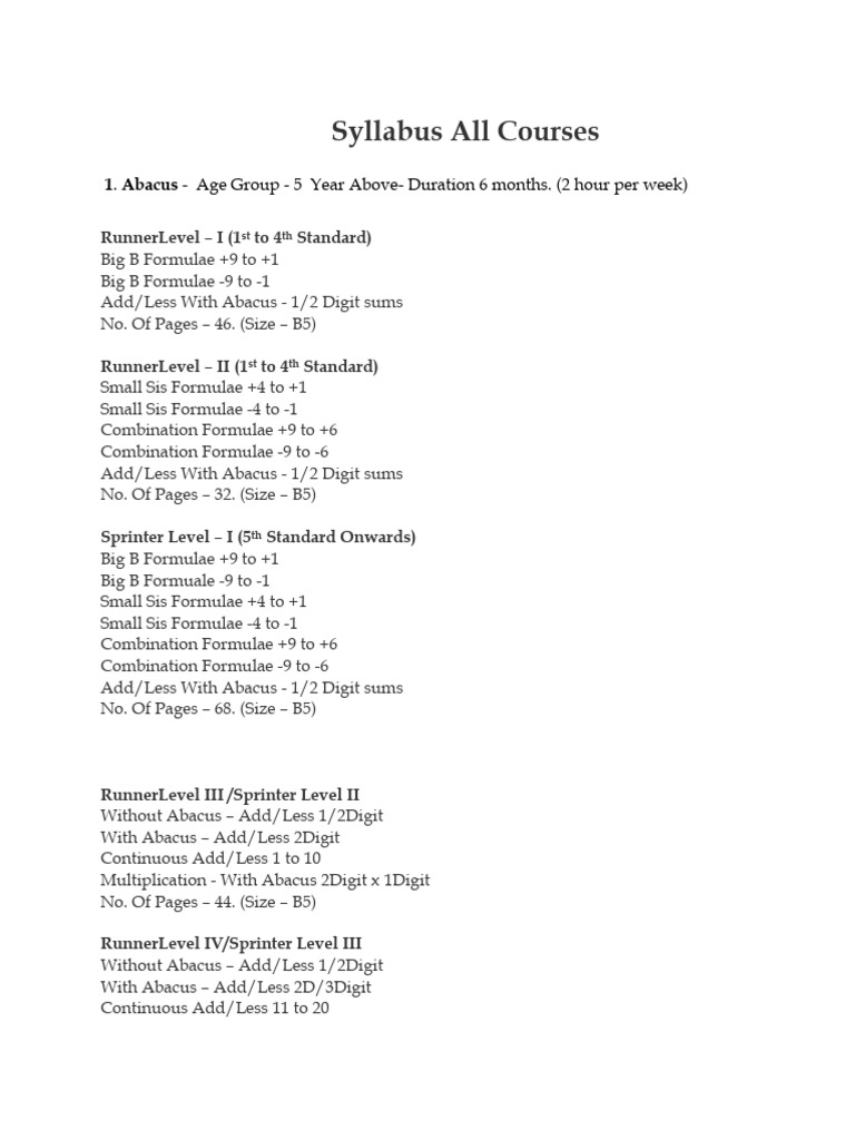 All Courses Information-converted (1) | PDF