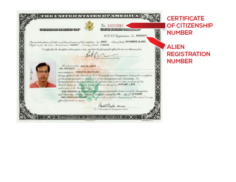 Certificate of Citizenship | PDF