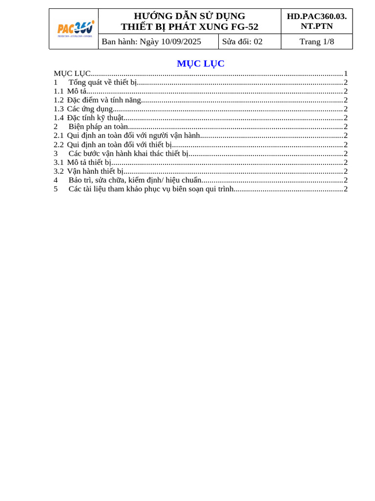 HDSU FG52 | PDF
