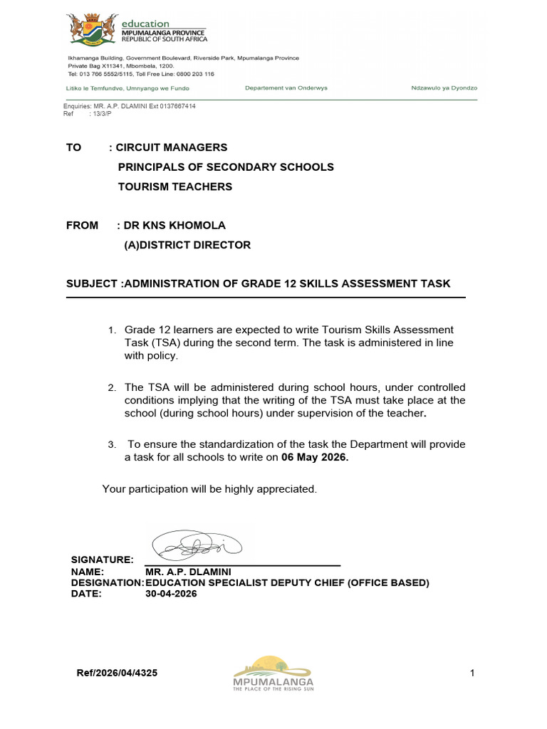 Sectional Memo Ref - 2026!04!4325 | PDF