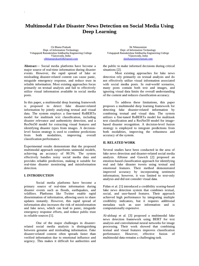 Major Paper | PDF | Machine Learning | Cognitive Science
