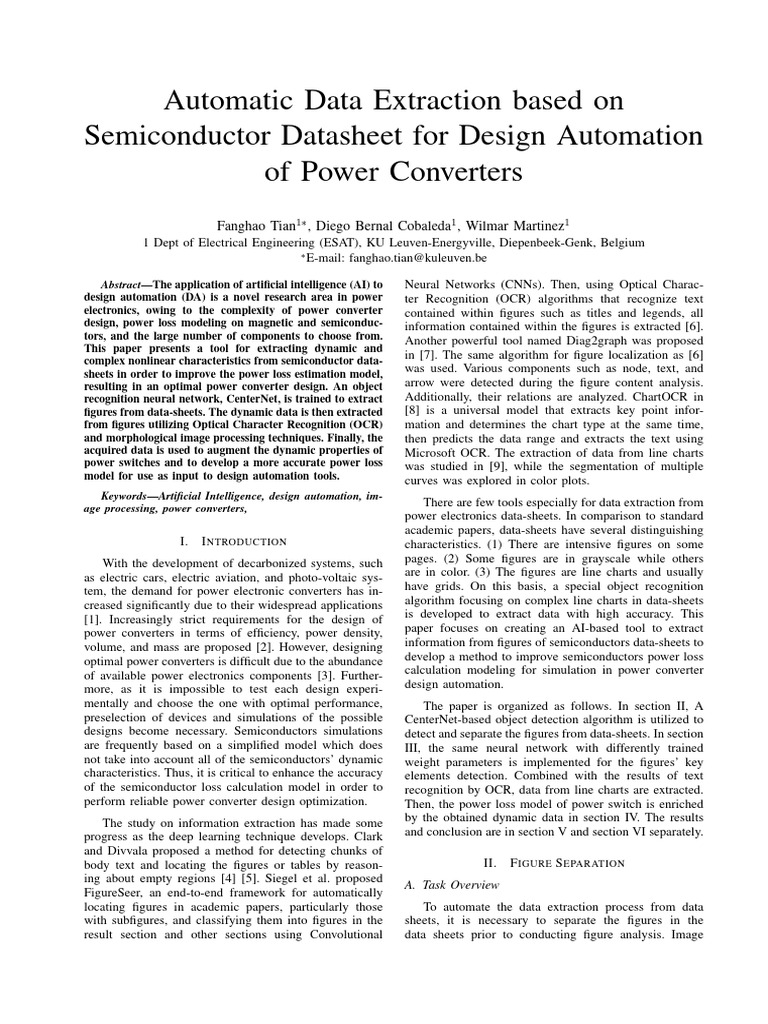 Automatic Data Extraction based on Semiconductor Datasheet for Design ...