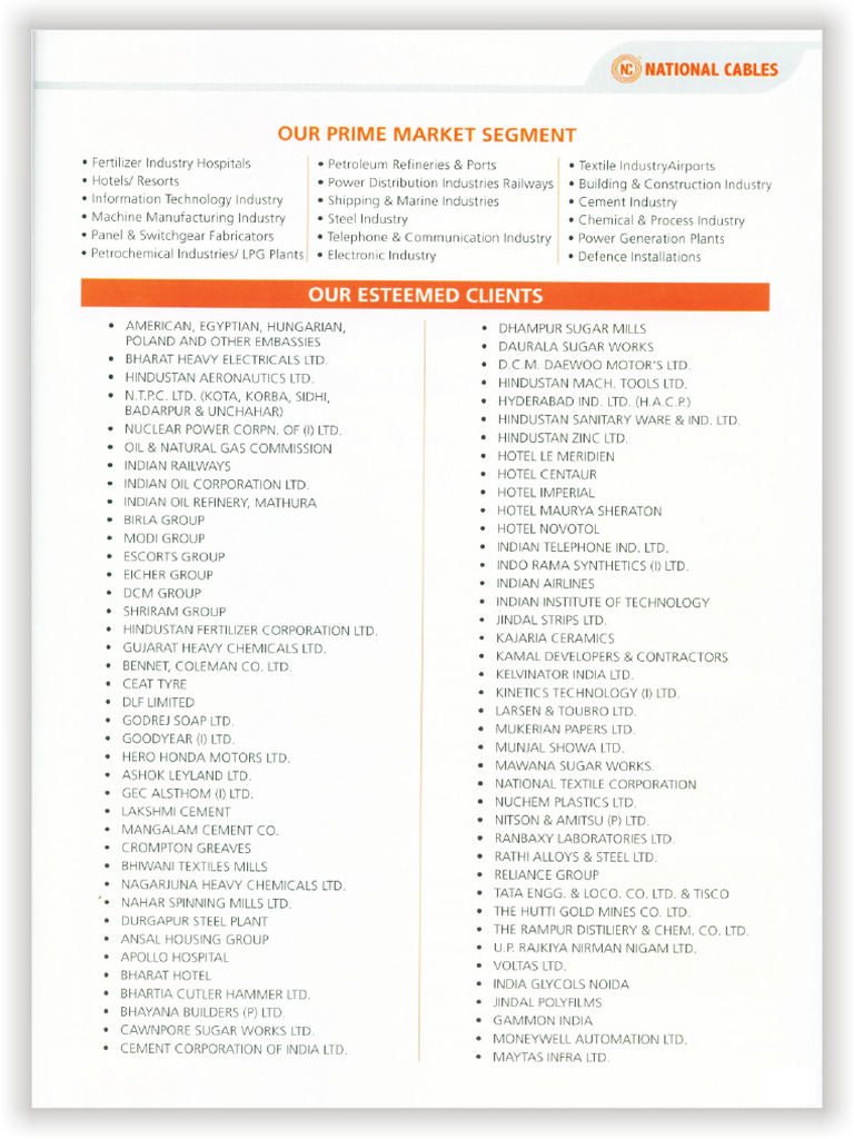 Our Clients | PDF