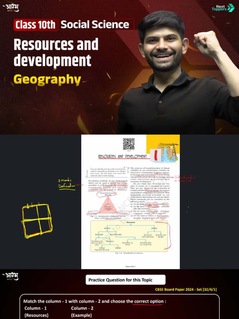 class 10 sst development and resource | PDF
