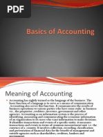 Basics of Accounting