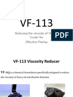 Reducing The Viscosity of Heavy Crude' For Effective Flaring