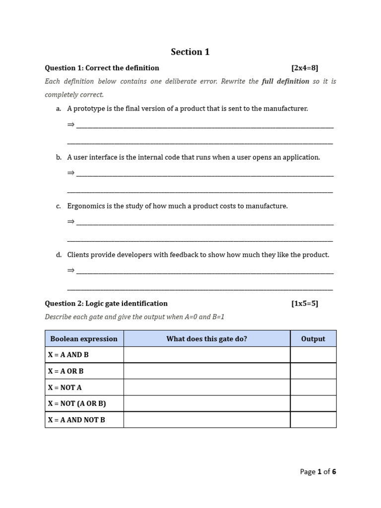 Mocktest G8 2526.Docx | PDF | Computer Program | Programming