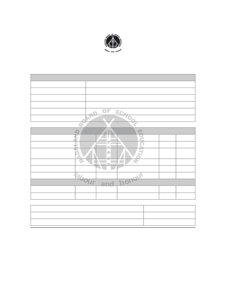 Provisional Marksheet | PDF