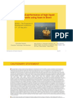 Increased Perfomance of High Liquid Rate Gas Wells Using Foam in Brent