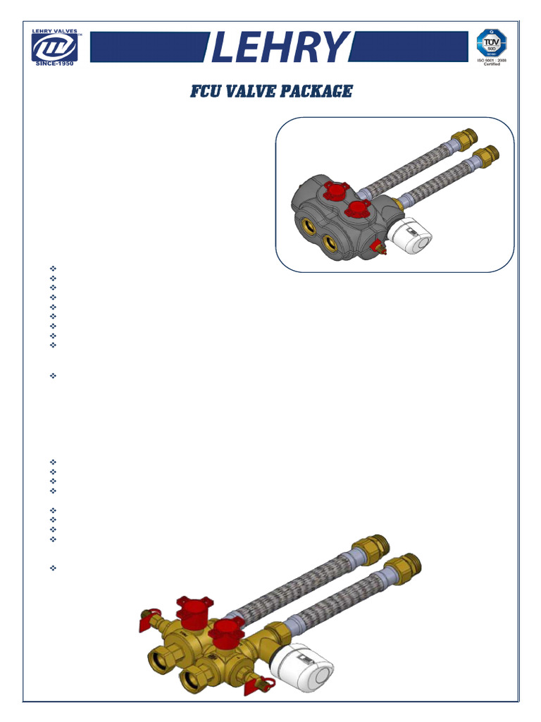 Liv-fcu-bs-001 Forged Brass Fcu Bypass Valve Package | PDF | Valve ...