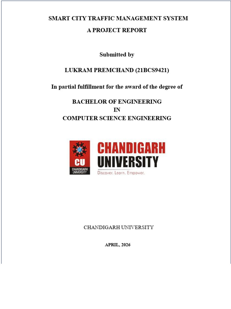 Final Project III | PDF | Internet Of Things | Traffic